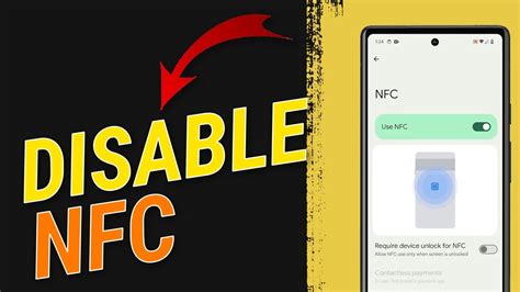 how to get rid of nfc tag|how to disable nfc.